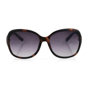 Adrienne Vittadini Oversized Sunglasses with Tortoise Frame